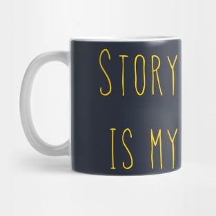 Storytelling Is My Thing - Yellow Mug